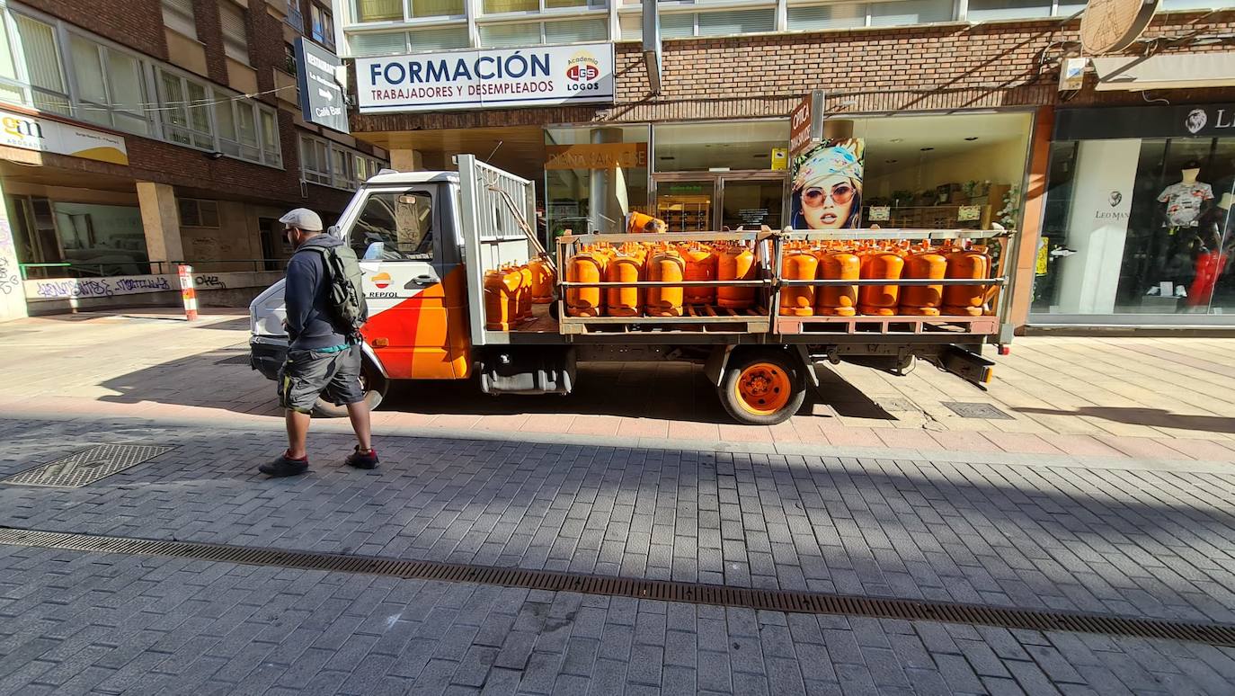 Fotos El consumo de butano en León se reducen a la mitad en los últimos 20 años